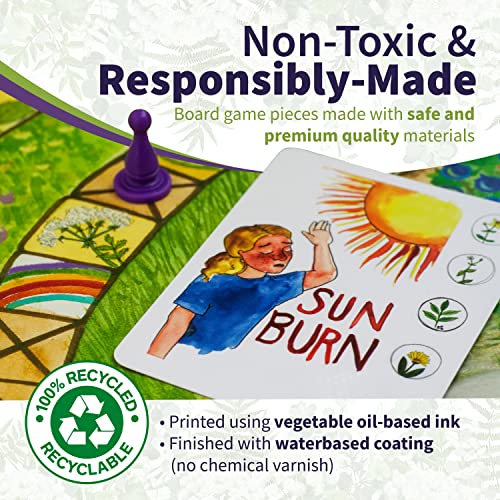 Wildcraft! Herbal Adventure Game: Learn 25 Herbs - Educational & Fun Co-op Board Game