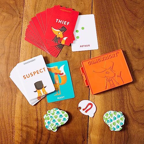 Outfoxed! A Classic Who Dunnit Game for Preschoolers+, 4 players