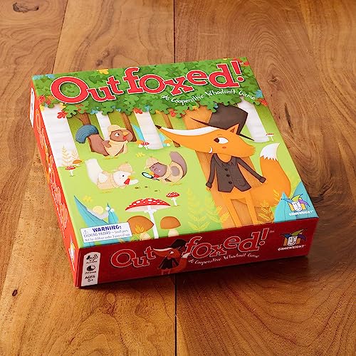 Outfoxed! A Classic Who Dunnit Game for Preschoolers+, 4 players