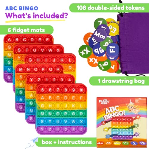 ABC Bingo Educational Learning Games for Kids