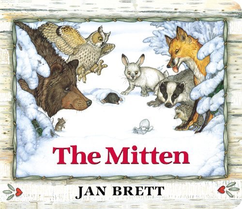The Mitten: Oversized Board Book [Board book]