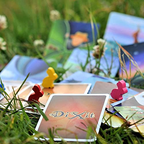 Dixit Board Game (2021 Refresh) - The Award-Winning Game of Imagination and Creativity! Fun Family Storytelling Game for Kids & Adults, Ages 8+, 3-6 Players, 30 Minute Playtime, Made by Libellud