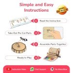 Smartivity Music Machine; Mechanical Action, Science, Engineering STEM and STEAM Building Kit for Kids Ages 8 and Up