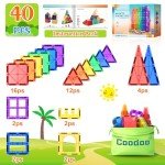 STEM Magnetic Tiles Building Toys for Toddlers