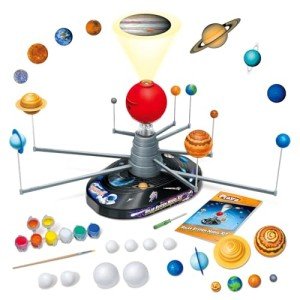 Playz Solar System Model Kit for Kids - Hands-On STEM DIY Project