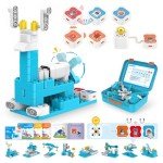 WhalesBot A3 Coding Robot: STEM Building Set for Kids