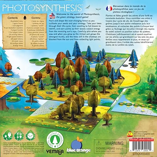 Award-winning Photosynthesis Board Game for ages 8 & Up
