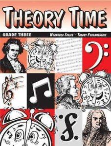 Theory Time: Workbook Series - Theory Fundamentals Grade Three by Heather Rathnau NCTM