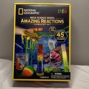NATIONAL GEOGRAPHIC Amazing Chemistry Set - 45 Experiments