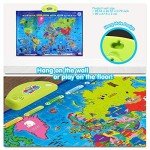 BEST LEARNING i-Poster My World Interactive Map - Geography Game