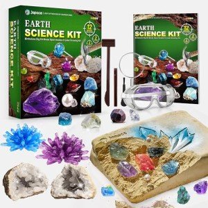 Earth Science Kits for Kids, STEM Geology Toy