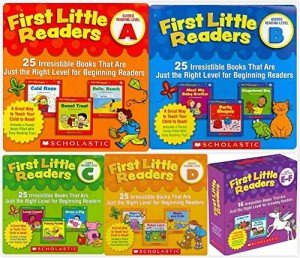 First Little Readers Parent Packs Complete Set (5 packs) - Guided Reading Level A, B, C, D, E&F
