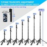 BZE Extendable Selfie Stick Tripod with Wireless Remote
