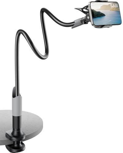 SAIJI Flexible Gooseneck Phone Holder for Homeschooling