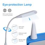 Adjustable Kids Desk & Chair Set with LED Light