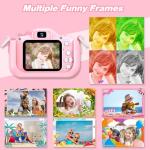 Kids Camera Toy for Ages 3-8 with Cartoon Cover