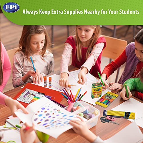 EPI Essential Homeschool Back-to-School Supply Kit for Second and Third Grade Students