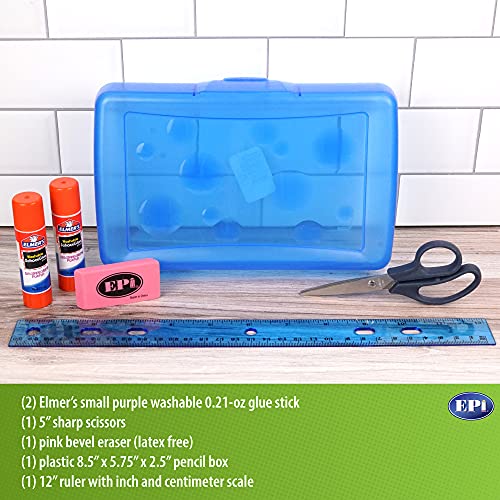 EPI Essential Homeschool Back-to-School Supply Kit for Second and Third Grade Students