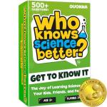 Science Card Quiz Game for Kids & Families