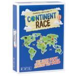 Continent Race Geography Card Game for Kids 7+