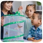 Butterfly Garden Kit with Live Caterpillars & STEM Journal