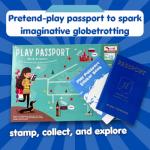 CocoMoco Kids World Box: Geography Learning Set for Kids