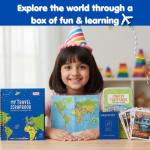 CocoMoco Kids World Box: Geography Learning Set for Kids