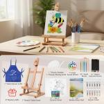 Art Painting Set with Table Easel for Homeschoolers