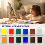 Art Painting Set with Table Easel for Homeschoolers