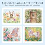 175 Piece Deluxe Art Set with Drawing Pads, Acrylic Paints