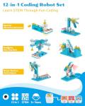 WhalesBot A3 Coding Robot: STEM Building Set for Kids