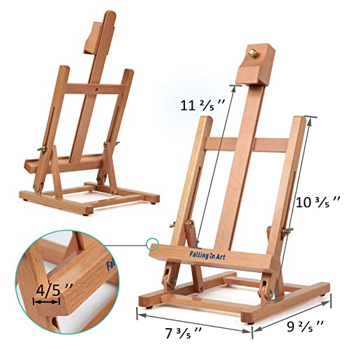 Art Painting Set with Table Easel for Homeschoolers