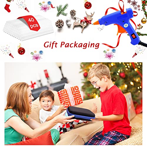 Hot Glue Gun Kit with 40 Glue Sticks