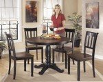 Ashley Owingsville Farmhouse Dining Chairs, Set of 2