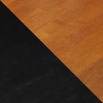 Autumn Lane Farmhouse Dining Table, Black/Oak