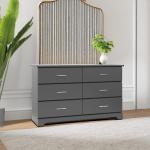 Brookside 6 Drawer Double Dresser for Kids