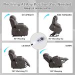 Heavy Duty Manual Recliner Sofa - Beige