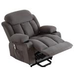 Heavy Duty Manual Recliner Sofa - Beige