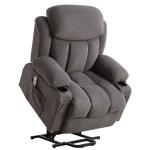 Heavy Duty Manual Recliner Sofa - Beige