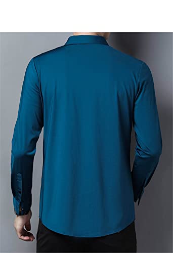 Luxury Mulberry Silk Men's Social Shirt