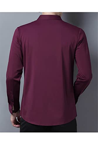 Luxury Mulberry Silk Men's Social Shirt