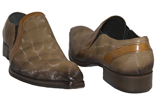 Italian Cognac Slip-on Shoes for the Modern Man