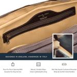 Italian Leather Extra Large Travel Duffle - FleroEL Black