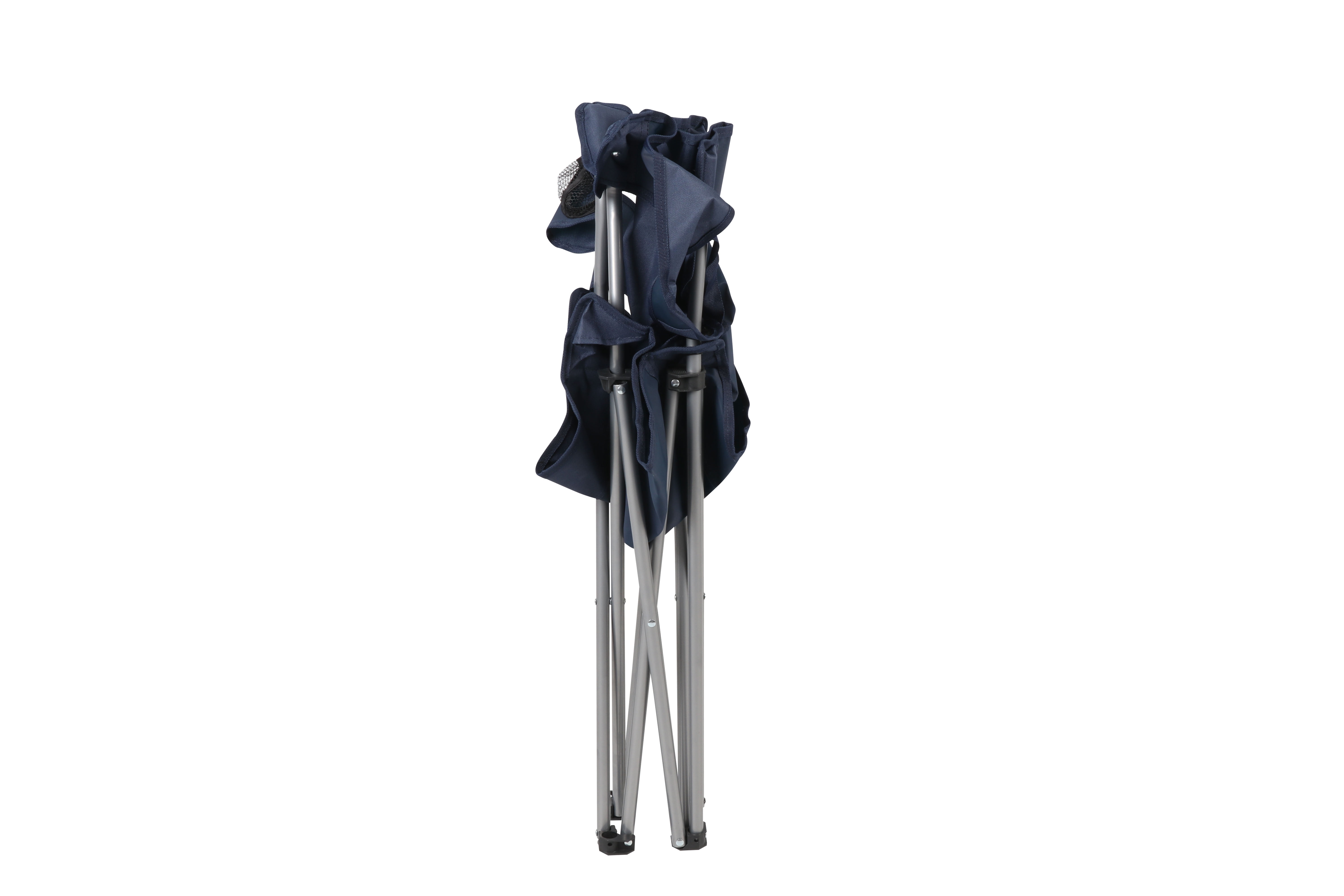 Blue Ozark Trail Folding Camp Chair with Cup Holder