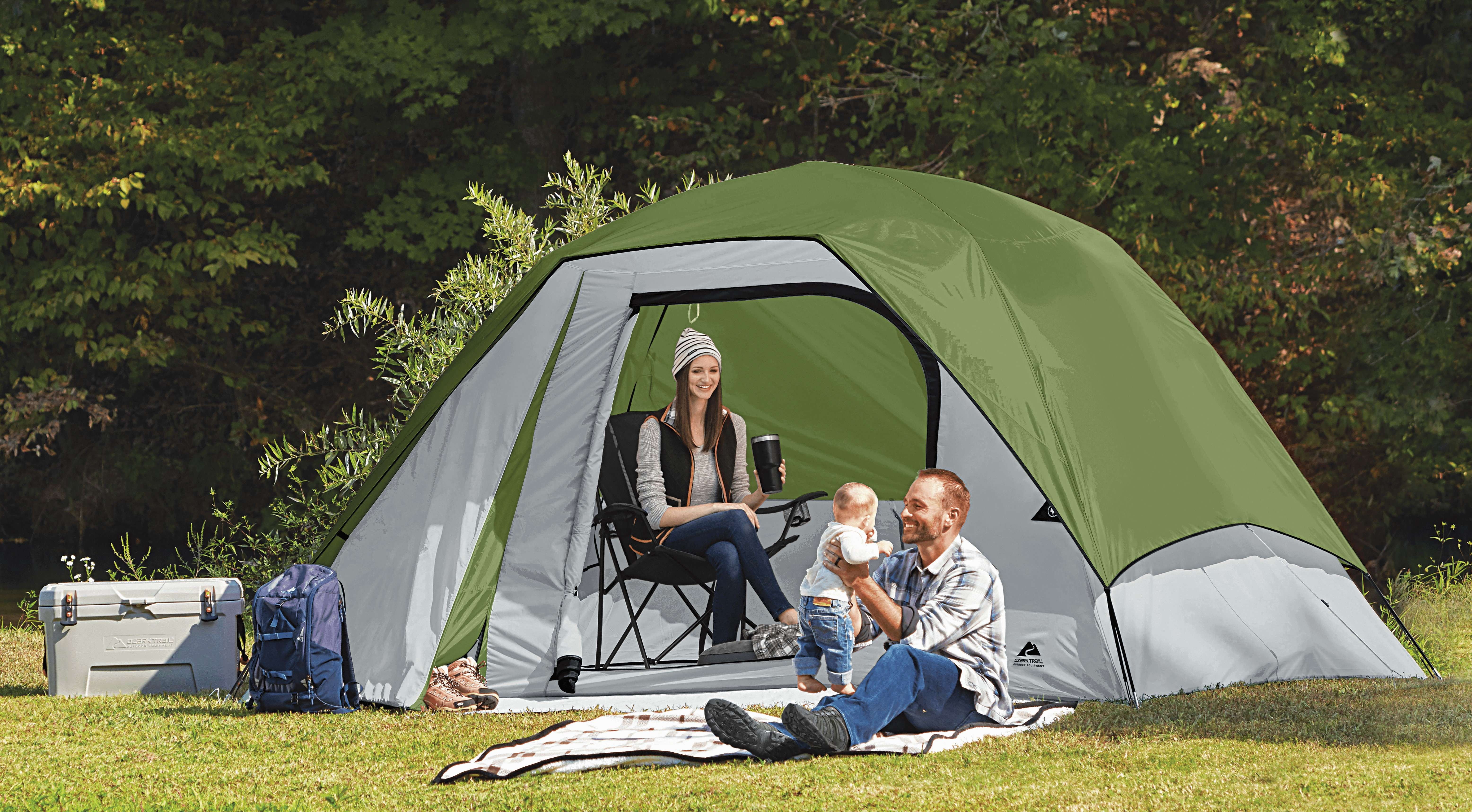 Ozark Trail 6-Person Clip & Camp Dome Tent