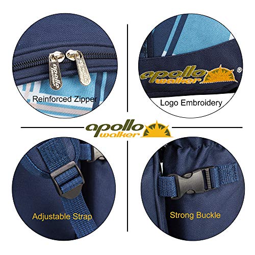 Apollo Walker Picnic Backpack for 2 with Cooler, Blanket, Plates
