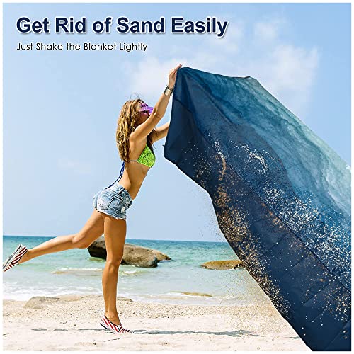 BeeGreen Waterproof Beach Blanket for Camping and Hiking