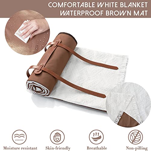 Portable Waterproof Double Layer Picnic Blanket for Camping