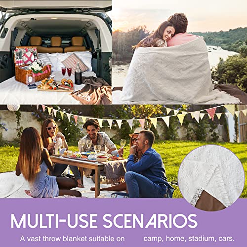 Portable Waterproof Double Layer Picnic Blanket for Camping