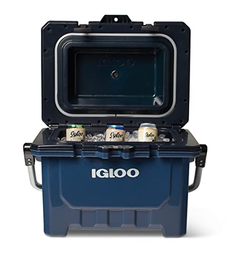 24 QT Igloo IMX Rugged Blue Cooler